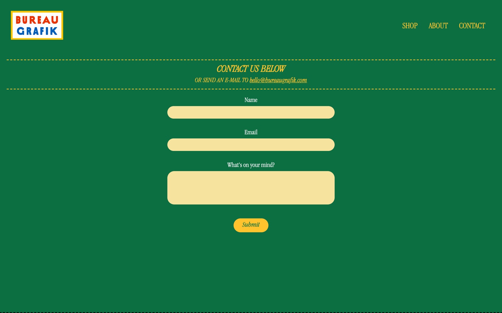 contact page